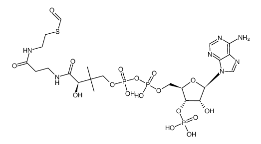 甲酰基辅酶A结构式