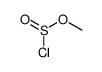 chlorosulfinyloxymethane结构式
