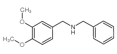 苄基-(3,4-二甲氧基苄基)胺结构式