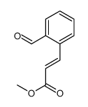 methyl 3-(2-formylphenyl)prop-2-enoate Structure
