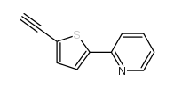 2-(5-乙炔噻吩-2-基)吡啶结构式