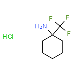 1-(三氟甲基)环己-1-胺盐酸盐结构式