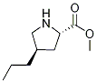 (trans)-4-Propyl-L-proline Methyl Ester结构式
