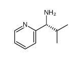 (1R)-2-甲基-1-(2-吡啶基)丙胺结构式
