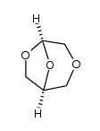 (+/-)-3,6,8-trioxabicyclo[3.2.1]octane Structure