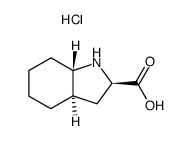 trans-octahydroindole-2-carboxylic acid Structure