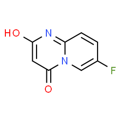 7-氟-2-羟基-4H-吡啶并[1,2-a]嘧啶-4-酮结构式