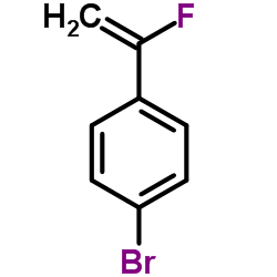 1-Bromo-4-(1-fluorovinyl)benzene结构式