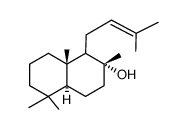 15-nor-8-hydroxy-12-labdene Structure