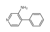 4-苯基吡啶-3-胺结构式