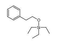 Phenethyl(triethylsilyl) ether structure