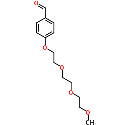 m-PEG3-0-benzaldehyde structure