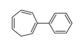 2-phenylcyclohepta-1,3,5-triene结构式