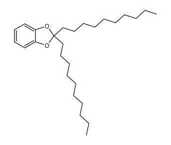 2,2-didecyl-1,3-benzodioxole结构式