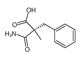 (R)-α-benzyl-α-methylmalonamic acid结构式