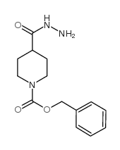 1-CBZ-4-哌啶甲酰肼结构式