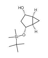 (1S,2S,4R,5R)-(+)-4-tert-Butyldimethylsilyloxybicyclo[3.1.0]hexan-2-ol Structure