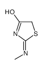 2-(methylamino)-1,3-thiazol-4-one结构式