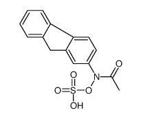 2-acetylaminofluorene-N-sulfate结构式