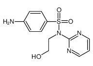 4-amino-N-(2-hydroxyethyl)-N-pyrimidin-2-ylbenzenesulfonamide Structure