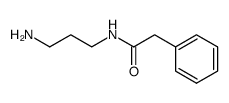 N-(phenylacetyl)-1,3-propanediamine Structure