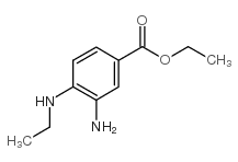 乙基 3-氨基-4-(乙基氨基)苯甲酸结构式