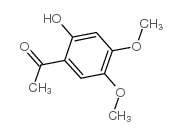 2'-hydroxy-4',5'-dimethoxyacetophenone structure