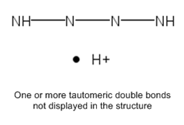 1-Tetrazene, conjugate monoacid (9CI) Structure