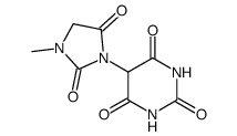 5-(3-methyl-2,5-dioxo-imidazolidin-1-yl)-pyrimidine-2,4,6-trione Structure