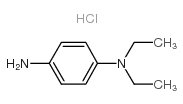 1,4-Benzenediamine,N1,N1-diethyl-, hydrochloride (1:1) structure