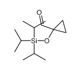 1-甲酰基-1-(三异丙基甲硅烷氧基)环丙烷结构式
