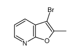 3-Bromo-2-methylfuro[2,3-b]pyridine Structure