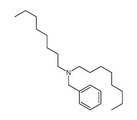 N-benzyl-N-octyloctan-1-amine结构式