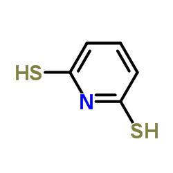 吡啶-2,6-二硫醇结构式