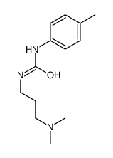 1-[3-(dimethylamino)propyl]-3-(4-methylphenyl)urea结构式
