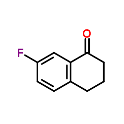 7-氟-Α-四氢萘酮结构式
