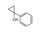 1-PHENYL-1-CYCLOPROPANOL结构式