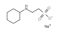 2-环己胺基乙磺酸钠结构式