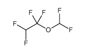 3-(Difluoromethoxy)-1,1,2,2-tetrafluoropropane结构式
