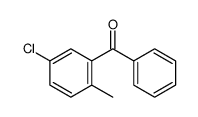 (5-chloro-2-methylphenyl)-phenylmethanone结构式