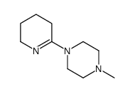 Piperazine, 1-methyl-4-(3,4,5,6-tetrahydro-2-pyridinyl)- (9CI) Structure