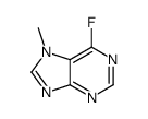 6-fluoro-7-methylpurine结构式
