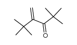 2-tert-butyl-4,4-dimethyl-pent-1-en-3-one Structure