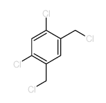 Benzene,1,5-dichloro-2,4-bis(chloromethyl)- Structure
