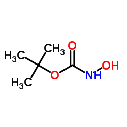 N-叔丁氧羰基羟胺结构式