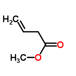 3-丁烯酸甲酯结构式