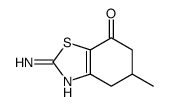 2-氨基-5-甲基-5,6-二氢苯并[d]噻唑-7(4h)-酮结构式