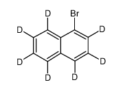 1-Bromonaphthalene-D7 Structure