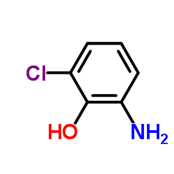 2-氨基-6-氯苯酚结构式
