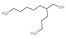 1-Octanol,2-butyl- Structure